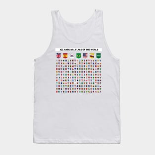 Flags of countries of the world 2024 Tank Top